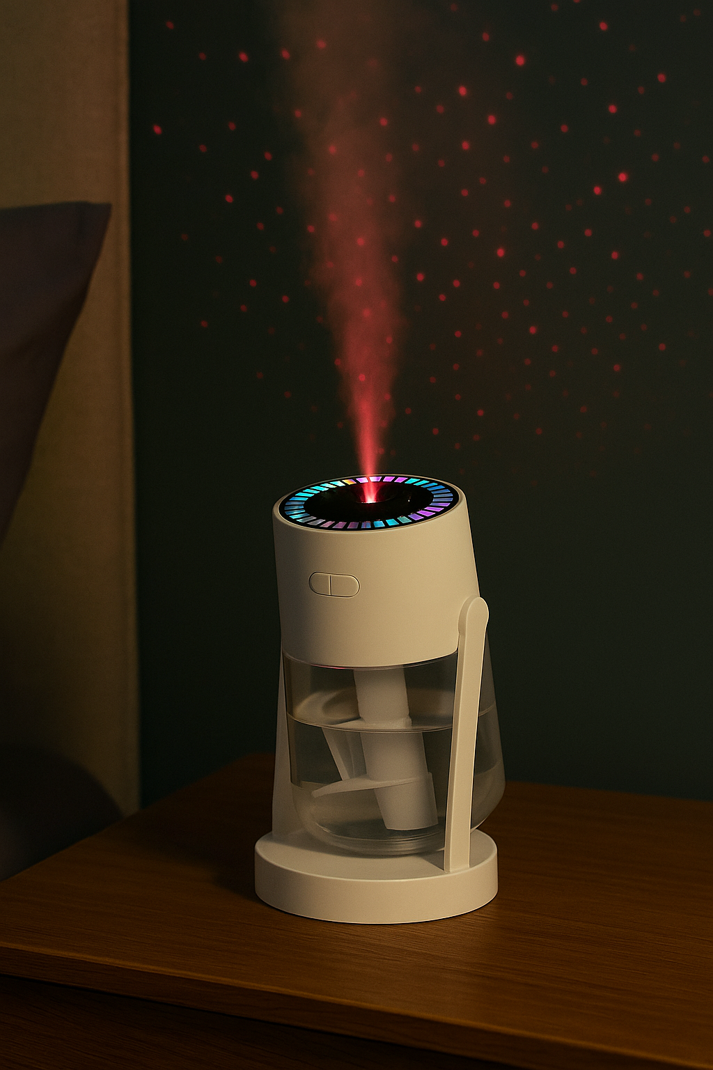Starry Sky Top Shake USB Humidifier & Light Projector