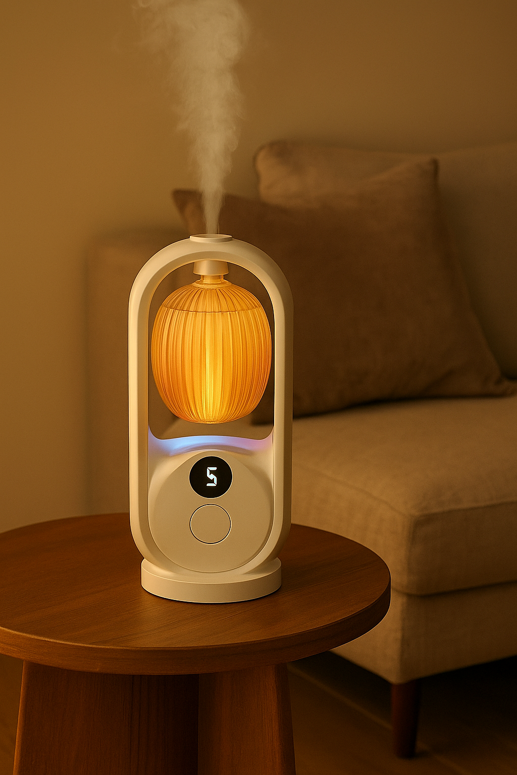Automatic aromatherapy room diffuser