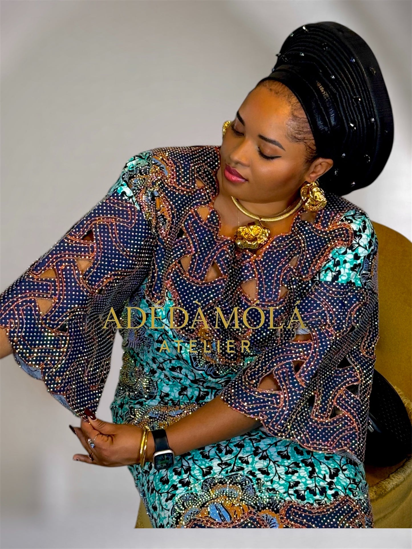 Olori Iro and Bùbá Set - Mother of Wealth Edition