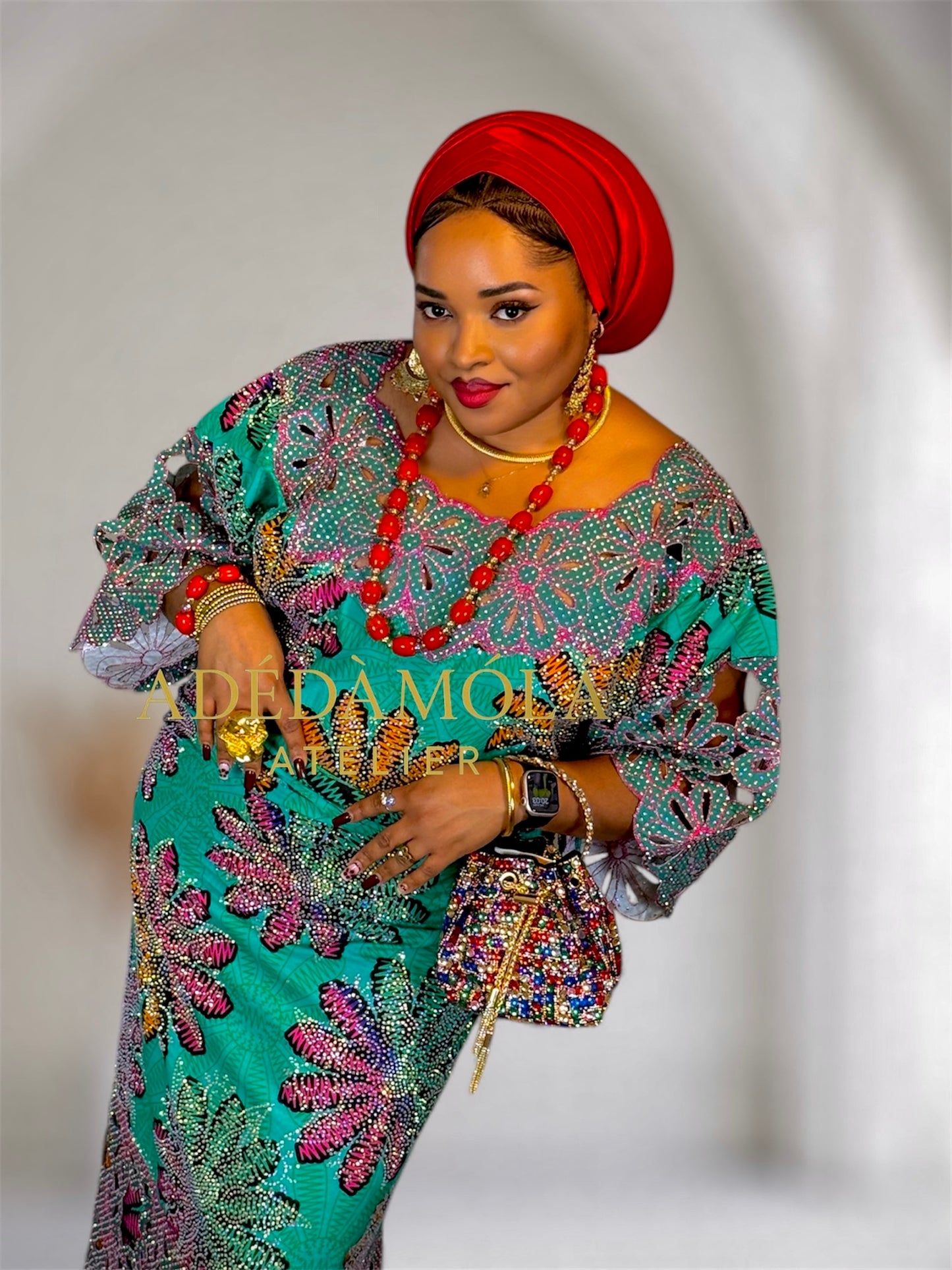 Olori Iro and Bùbá Set - Mother of Wealth Edition