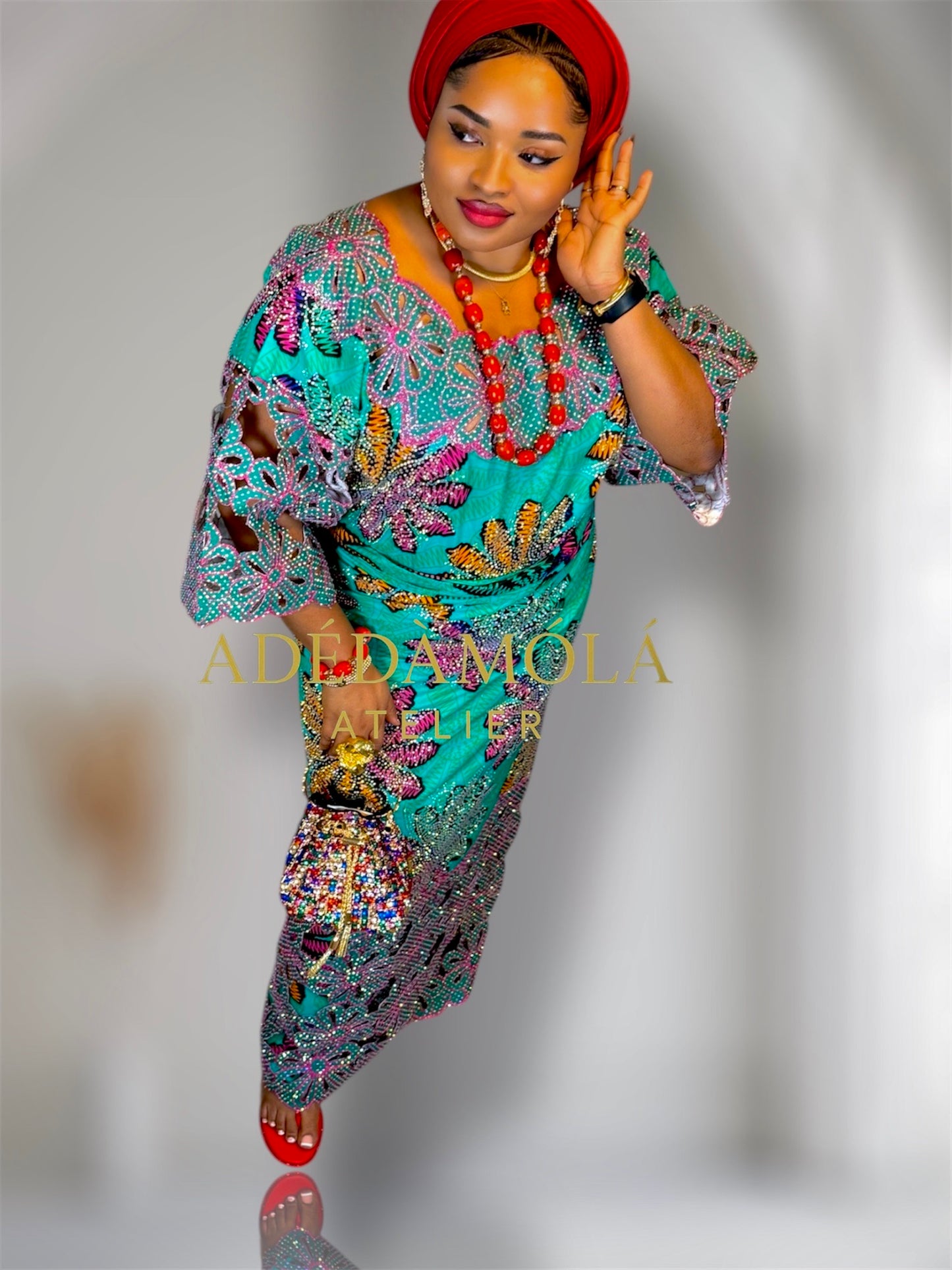 Olori Iro and Bùbá Set - Mother of Wealth Edition