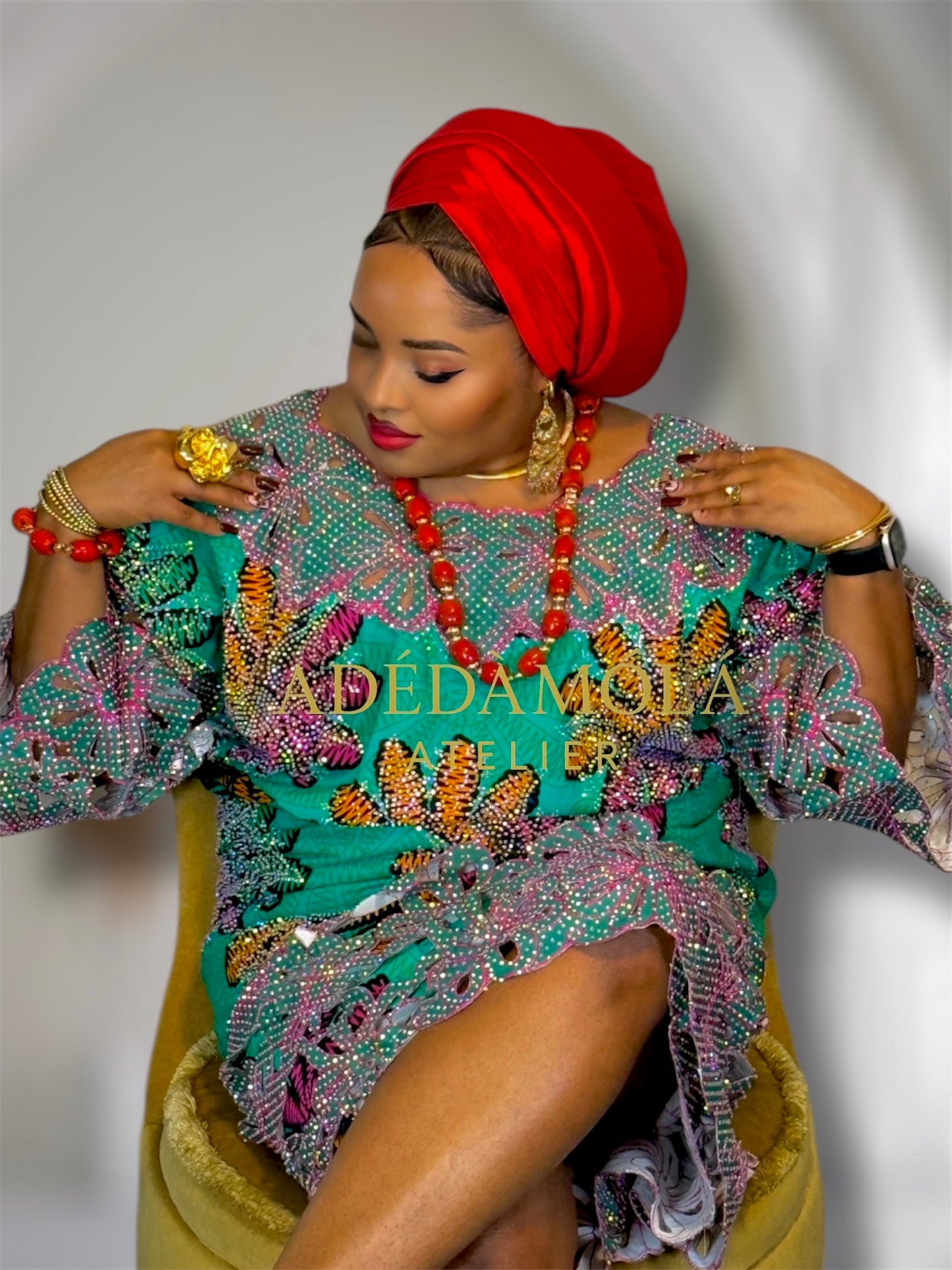 Olori Iro and Bùbá Set - Mother of Wealth Edition