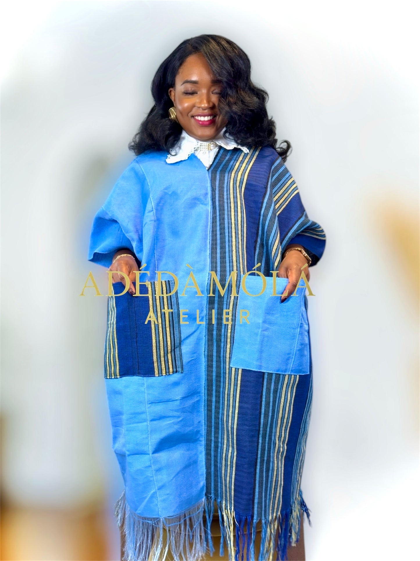 African Rady to Wear Bubu- Asake. One size fit upto size 20