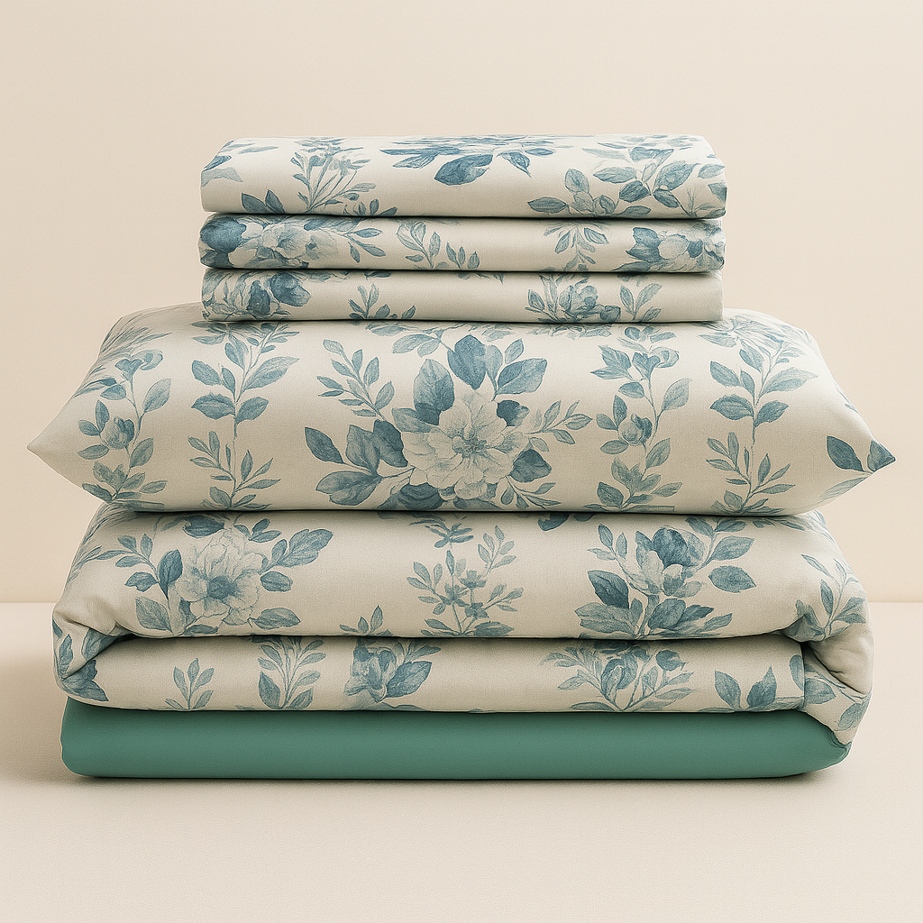 Fern Bloom Luxe comforter set – Where Nature Meets Elegance