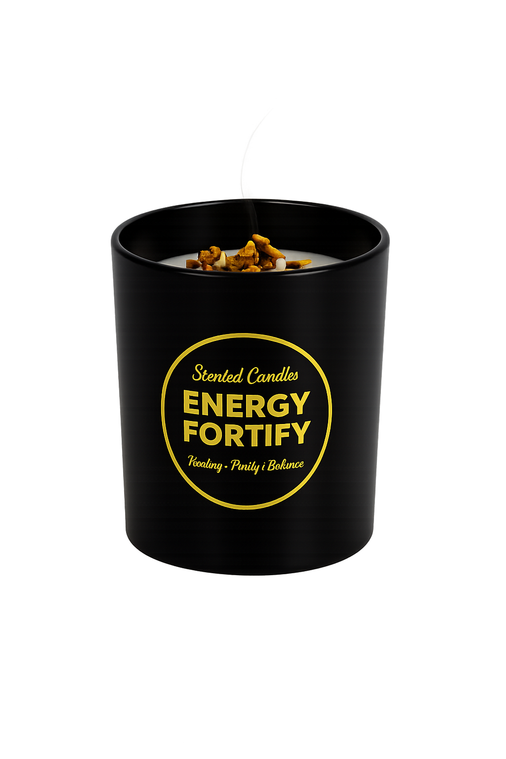 Energy fortified scented candles