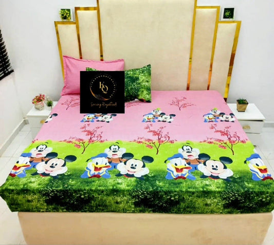 Mickey’s Meadow – 6-Piece Premium Kids’ Bedding Set
