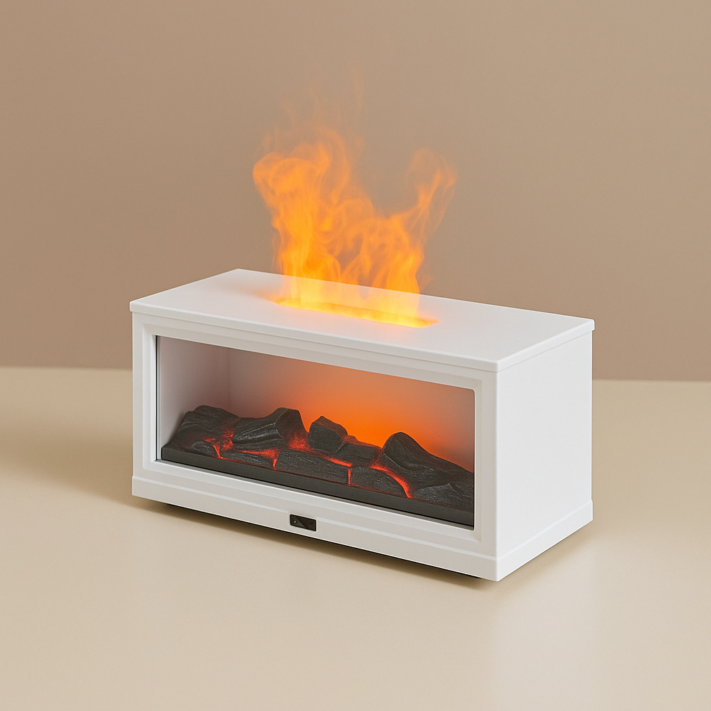 USB powered fireplace Humidifier & Aromatherapy diffuser