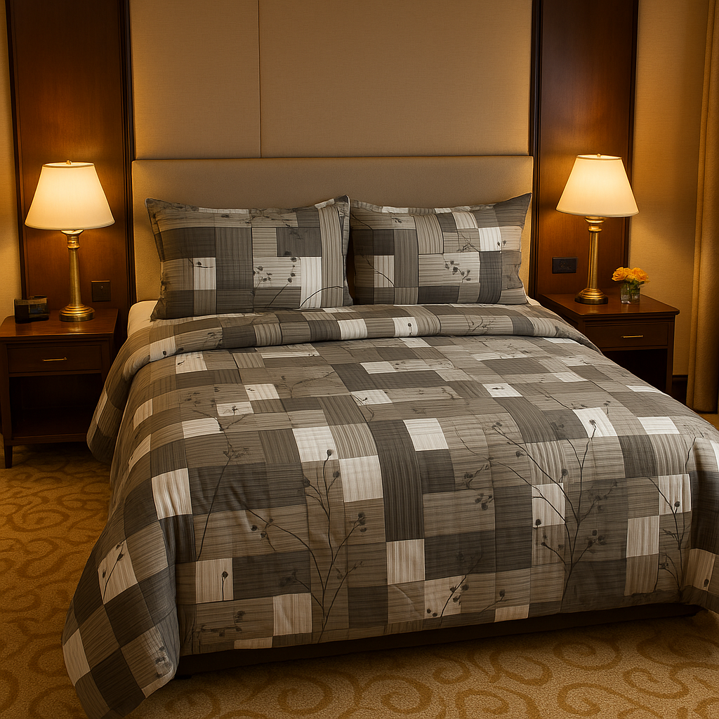 Stonewood Harmony Comforter Set – 100% Cotton | 300 Thread Count | 6-Piece Set