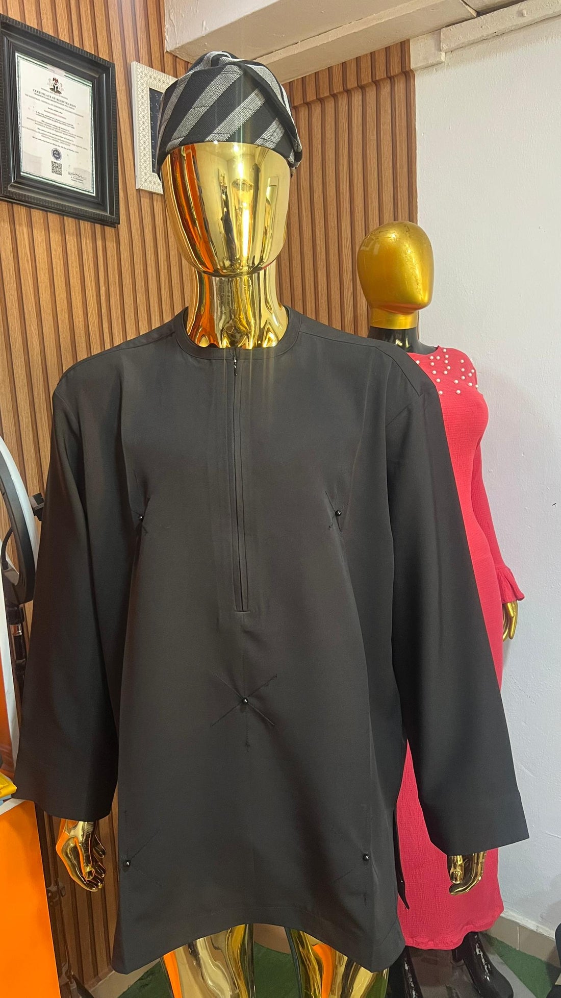 ÀṢẸ̀ Minimalist African Men’s 2-Piece Set