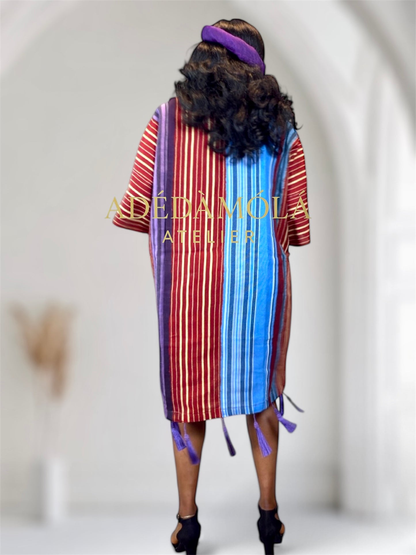 African Rady to Wear short bubu with free headgear- Arewa.