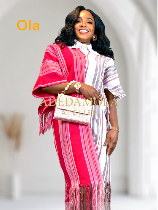 African Rady to Wear Bubu- Ola. One size fit upto size 16 CA