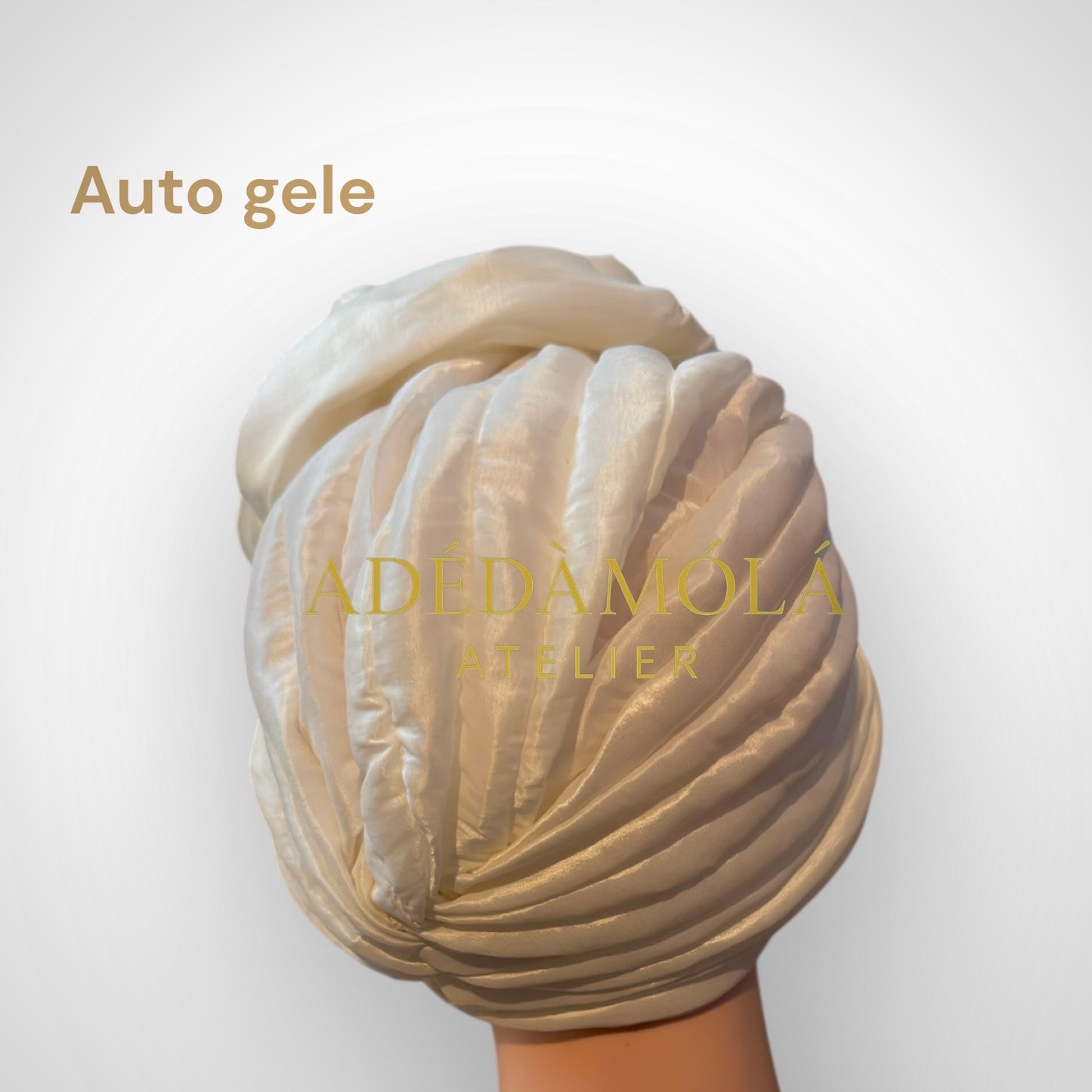 Auto gele headgear- For women of class and prestege- Rose design