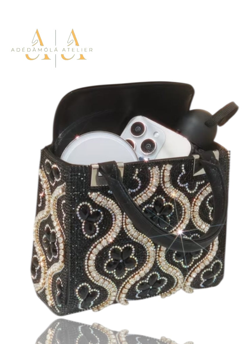 The Signature Rhinestone Mini Bag Collection