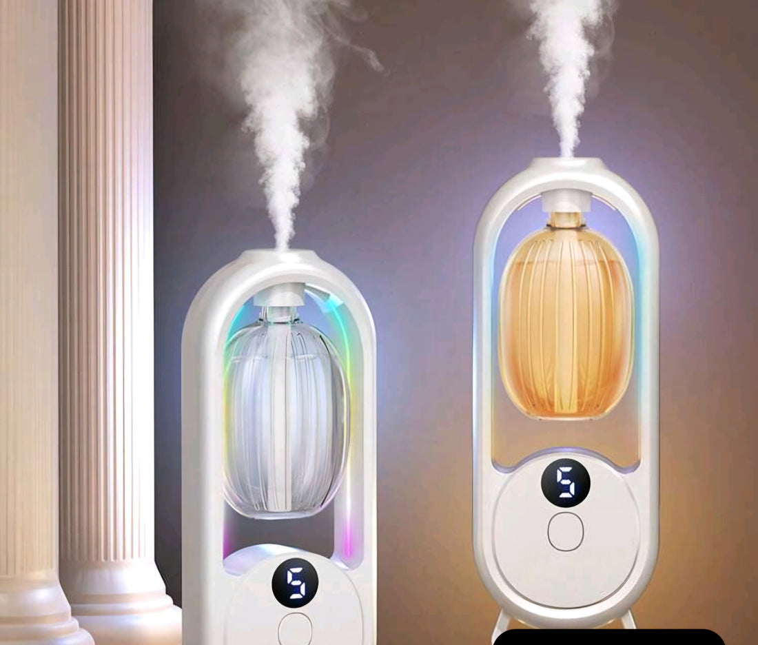 Automatic aromatherapy room diffuser