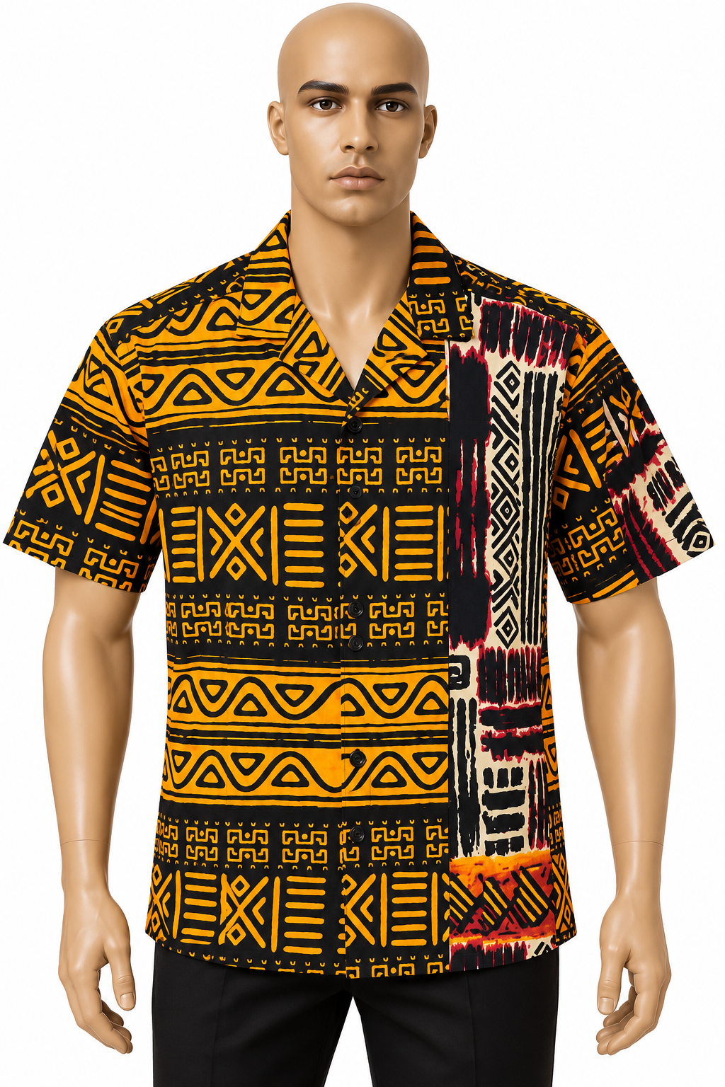 AKIN Men’s Ankara Shirt | Adedamola Atelier