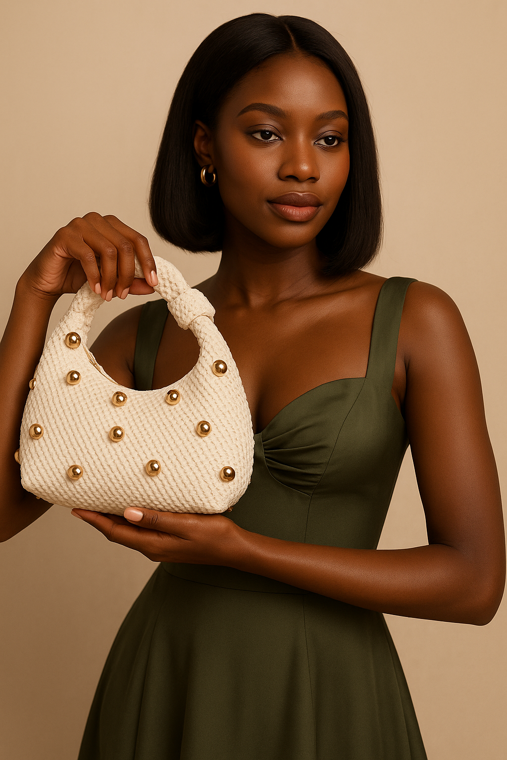 NALA seashell-inspired and luxe faux-leather Bag – Adedamola Atelier