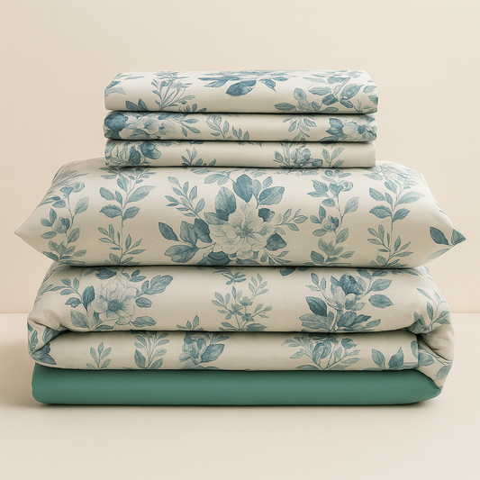 Fern Bloom Luxe comforter set – Where Nature Meets Elegance